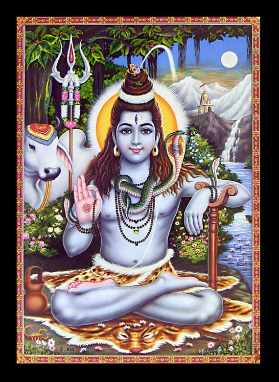 God Patches Mature Religion Hindu Deity Shiva by
