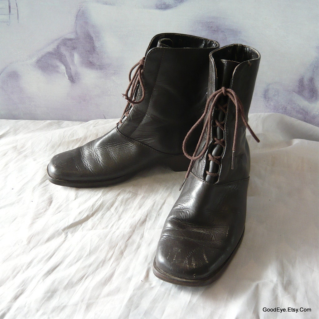 bass brown leather boots