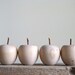 Large Unfinished Wooden Apples