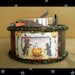 Kitty campfire Halloween candle Can