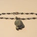 CLEARANCE Green Jade Turtle Bracelet vintage - folk primitive rustic animal spirit totem Bohemian hippie tribal Burning Man Coachella nature