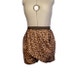 Skirt - Leopard Print Faux Wrap Mini - X-Large - by Jen Ell's Revenge