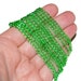 Light Green Anodized Aluminum Curb Chain 1.8mm link 6 foot pre-cut piece