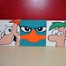 Phineas and Ferb 3 Canvas Painting Set