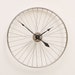 Recycled Bike Wheel clock