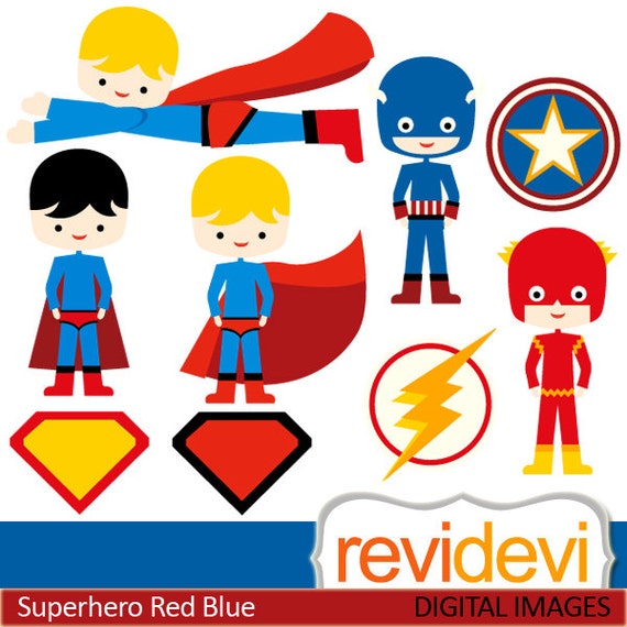 superhero clipart etsy - photo #20