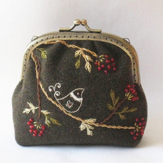 Items similar to A Christmas Quail Coin Purse PDF Pattern on Etsy