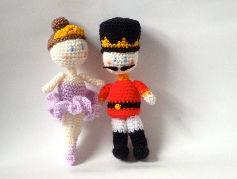 Crochet Doll Amigurumi Patterns Nutcracker & Fairy