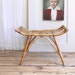 Vintage Bamboo Ottoman / Bench, Stool, Rattan