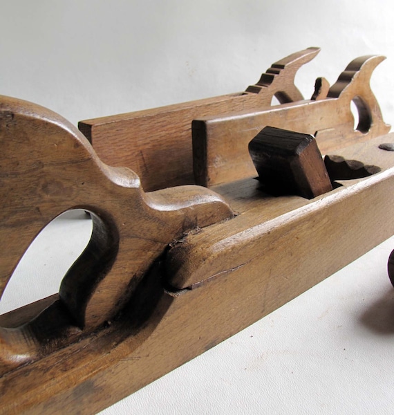 Antique wood planers Decorative hand tool Wood planes Vintage