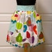 Modern Vintage Apron - Retro Fruit Colorful - Flair for Cooking Half Apron