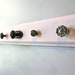White, Bronze, Glass and more knob rack