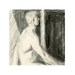 Original Male Nude Figure Life Drawing Gesture Sketch - Patrick with with Wing Hands