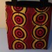 Life Circles, Authentic African Makoti Wax Print, Gift Wrap, Fabric Gift Tote Bag, Christmas, Kwanzaa, Reusable Gift Wrap