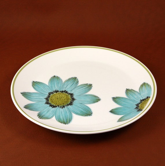 Up Sa Daisy Noritake Progression China 4 Dinner Plates Vintage