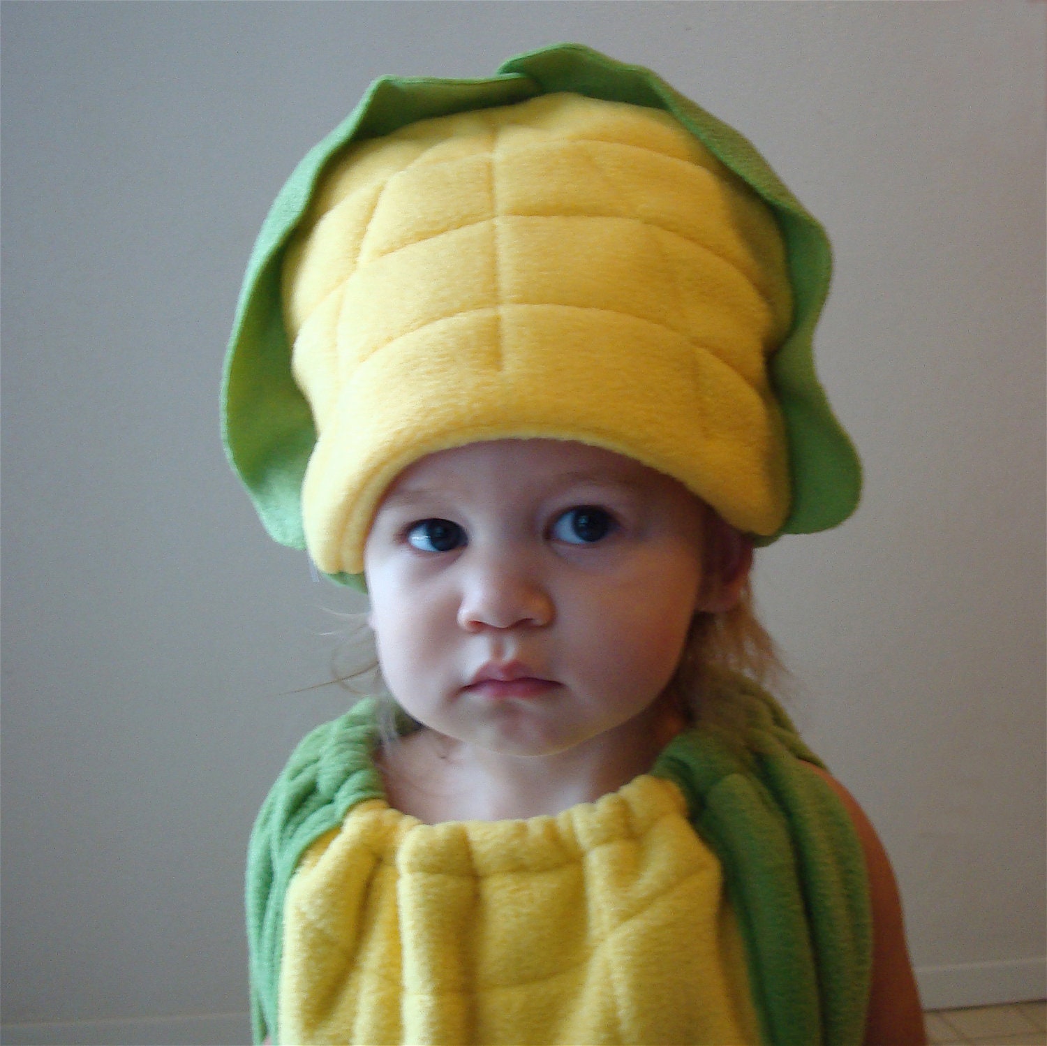 Kids Corn on the Cob Costume Hallowen Childrens Twin Set