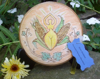 Made to Order Grain Goddess Lughnasadh Altar Tile