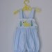Reserved for c and e...VTG ducky romper 18 months