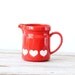 r e s e r v e d Ceramic Heart Pitcher