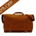 Ready to Ship Sale: Randall Messenger All Brown Waxed Canvas