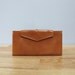 1970s deadstock CARAMEL leather wallet princess gardner