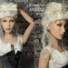 OOAK hard cap Rococo Wig for Sybarite, JamieShow, bjd dolls -- Tibetan Lambswool & Silk "Powdered Wig" DUCHESS MARIE