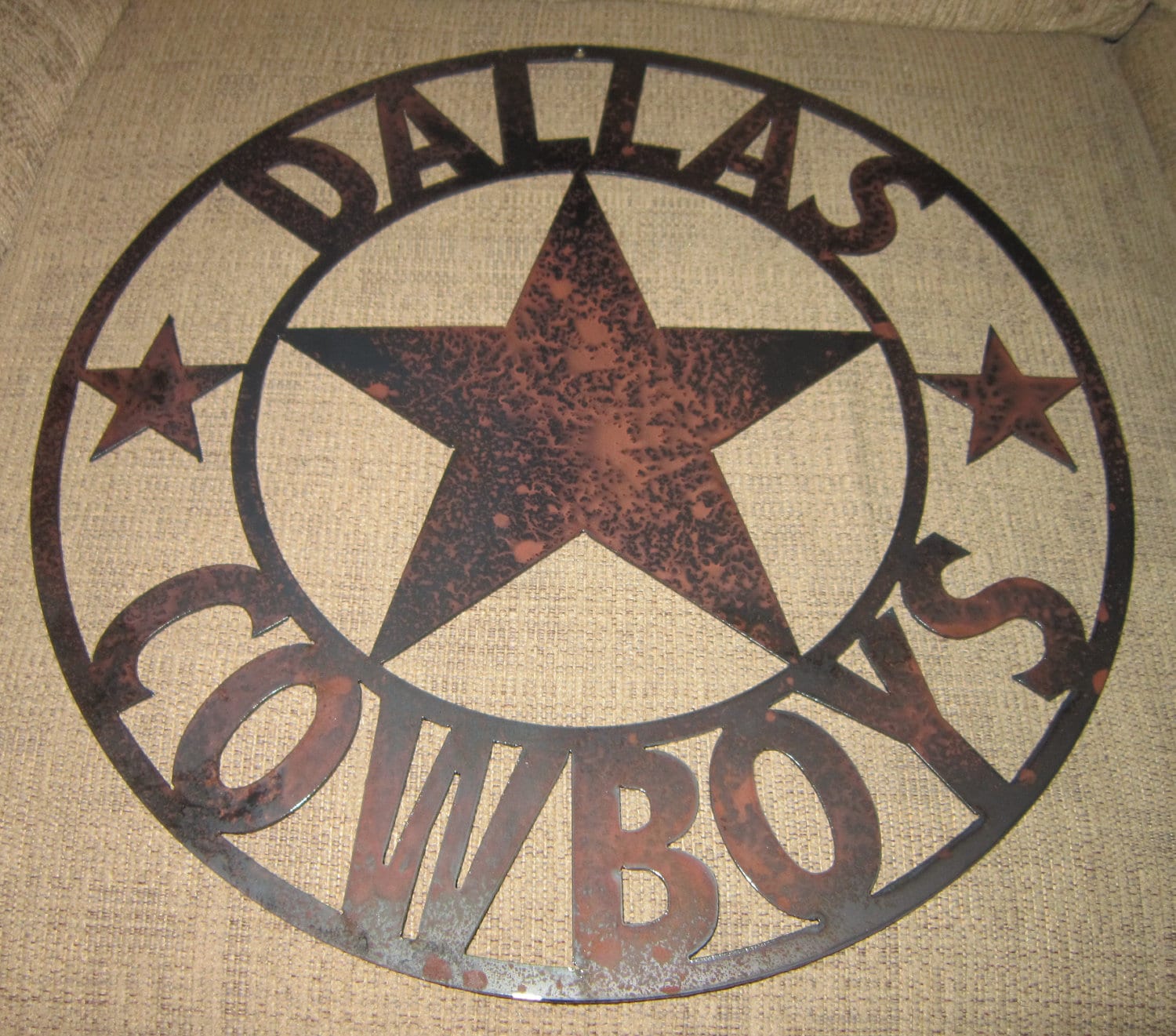 Dallas Cowboys Metal art sign