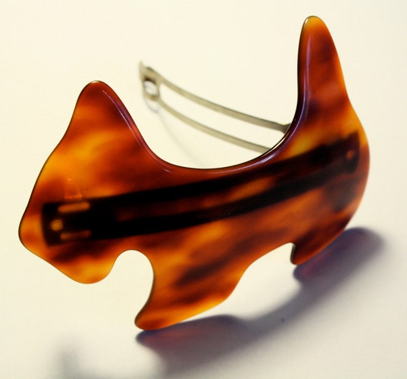 Agatha France Large Scottie Dog Hair Clip