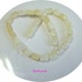12 Inch Strand of Cream Quartz Beads (b18)