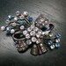 Weddings, Jewelry, Accessory, Brooch, Something Blue, Bride, Bridal Brooch, Rhinestone Brooch, Pin, Bouquet Pin