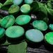 green druzy necklace, Brazilian jewelry
