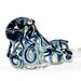 Octopus Medium Hand Blown Glass Reversible Spoon