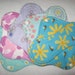 Cloth menstrual pads set of five 8 inch