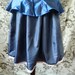 Guinevere Vintage Blue and Lace Knee Length Skirt-One Size Fits All