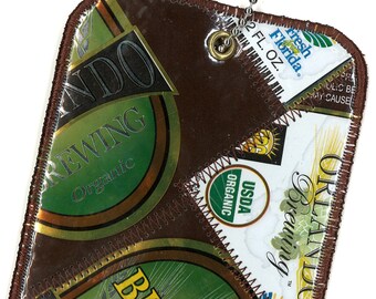 Luggage Tag from Orlando Brewing Organic Blonde Ale Beer Labels