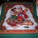 Handmade All Santa's Children Christmas Cotton Baby/Toddler Quilt-NEWly Made 2013