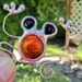 Stained Glass Screen Frog Suncatcher Screen Door Bug Orange