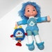 Vintage Rainbow Brite Buddy Doll with Sprite Champ Headband