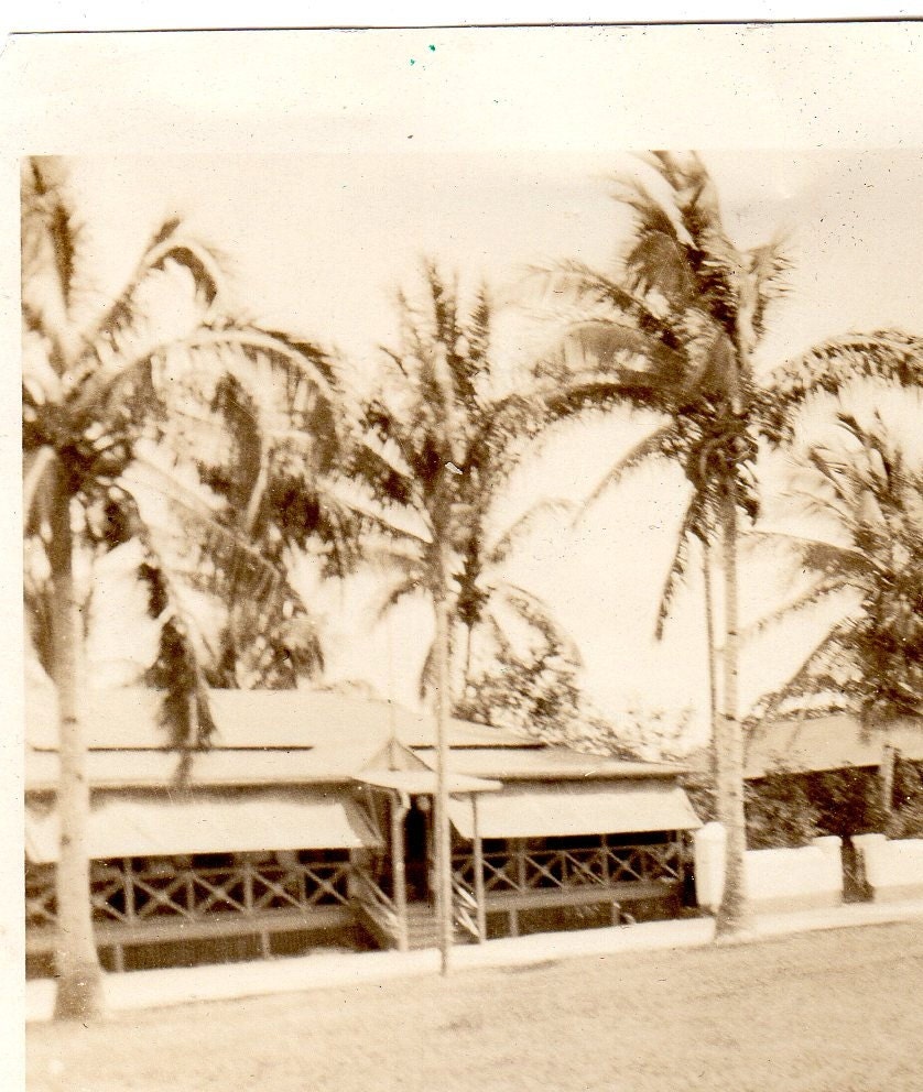 Vintage Photograph Marine Barracks Guam 1912 by theostrunk