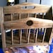 Mini Wooden Magazine Rack Napkin Holder PIF