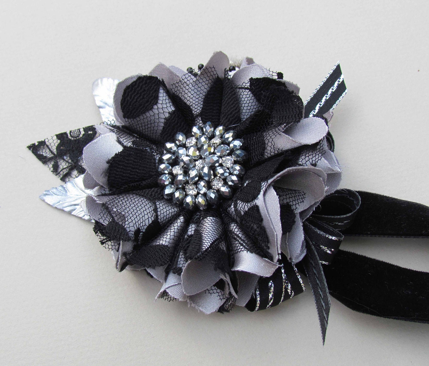 wrist corsage for black dress