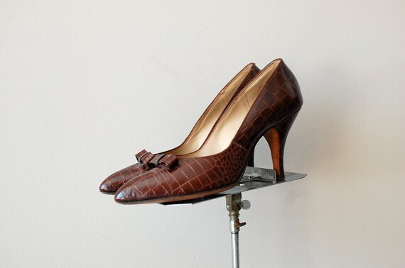 alligator stilettos