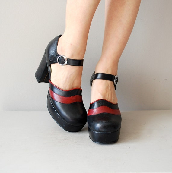 1970s platform heels