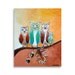 Folk Art Acrylic Painting - Kids Art Owl Decor - Whimsical Art 8x10x1.5 - Black Friday Etsy Cyber Monday Etsy