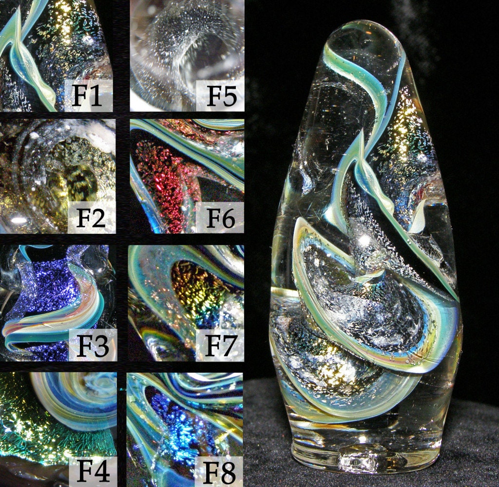 pet ashes glass art