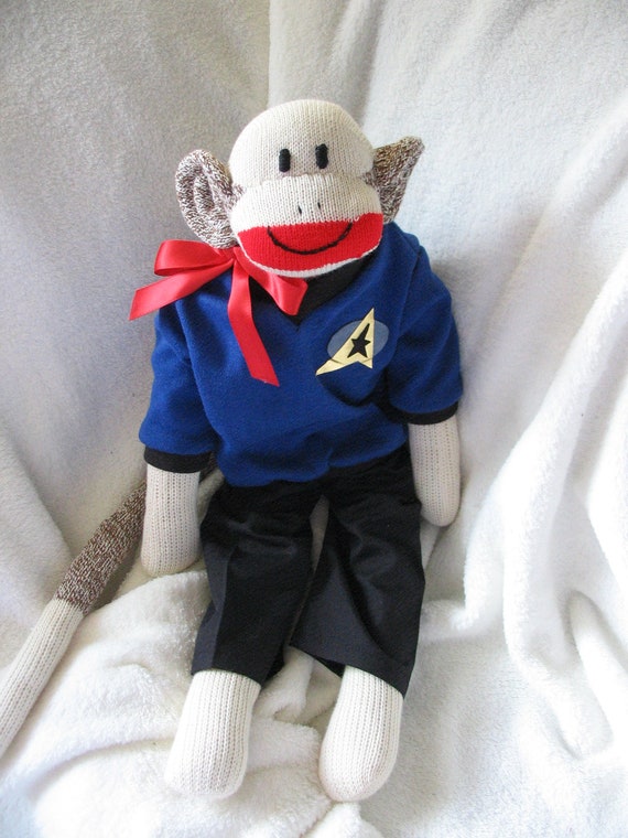 star trek sock monkeys