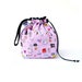 Knitting Bag Sock Project Bag Hexipuff Small Wip Bag Crochet Supplies - Kawaii Crafty Girl
