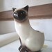 Vintage Siamese Cat Planter
