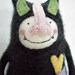Cashmere Stuffed Animal Monster Tooth Fairy Pillow Friend