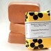 Orange Patchouli Soap, Shea butter enriched, handmade soap, brown orange color, gentle creamy lather soap